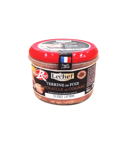 Pate Hỗn Hợp Gan Gà Và Thịt Heo - Le Chef - Terrine de Foie de Volaille au Cognac