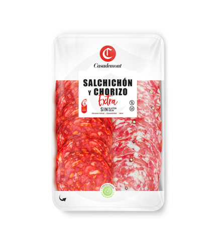 Xúc Xích Xông Khói Salchichon + Chorizo Extra Sliced (100grm)