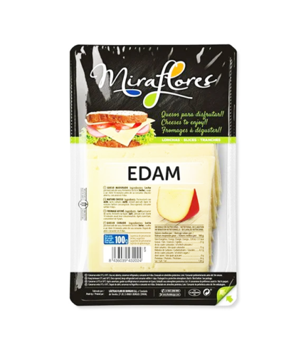 Phô Mai Edam Cắt Lát Miraflores 200g