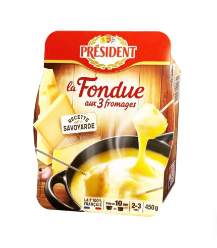 Phô Mai La Fondue Aux 3 Fromages (450G) – Président