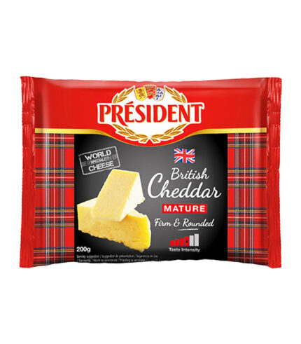 Phô Mai Mature White Cheddar (200G) – Président