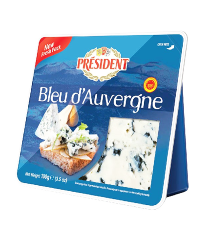 Phô Mai Xanh Président Bleu d’Auvergne 125g