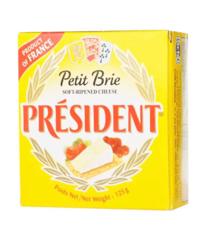 Phô Mai Petit Brie Soft-Ripened Cheese 125g – Président